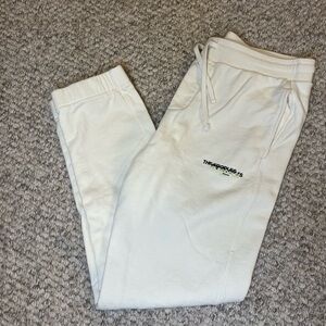 The Kooples Men’s Cream Joggers- medium